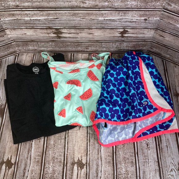 wonder nation Other - Lot of 3 Girls 14-16 Tank Top Shirt Short Sleeve T-Shirt Shorts C9 WONDER NATION